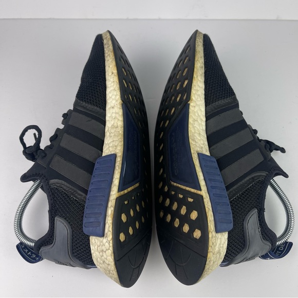 Adidas NMD R1 size 11.5. Core Black JD Sports Navy White. S76841. ultra boost - Picture 5 of 9